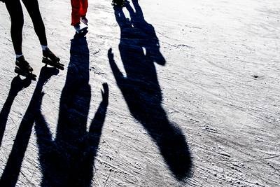 IJskoude nachten op komst, maar helaas: ‘Sneeuw bederft schaatspret’