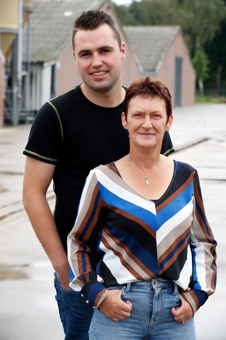 Boer Frits en moeder Christiane 