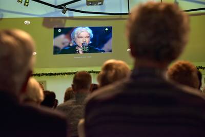 Elke stoel is bezet  bij Top 2000-kerkdienst in Wijchen: ‘Popmuziek raakt aan emotie’