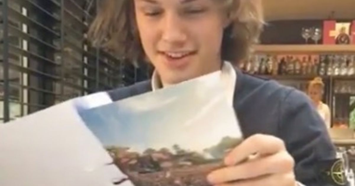 Pieter Loridon viert 18de verjaardag zoon met bijzonder groot cadeau