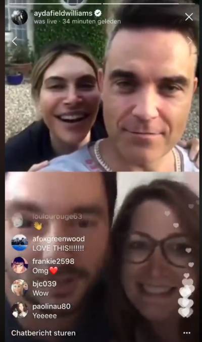 Jetske ten huwelijk gevraagd via belletje van Robbie Williams