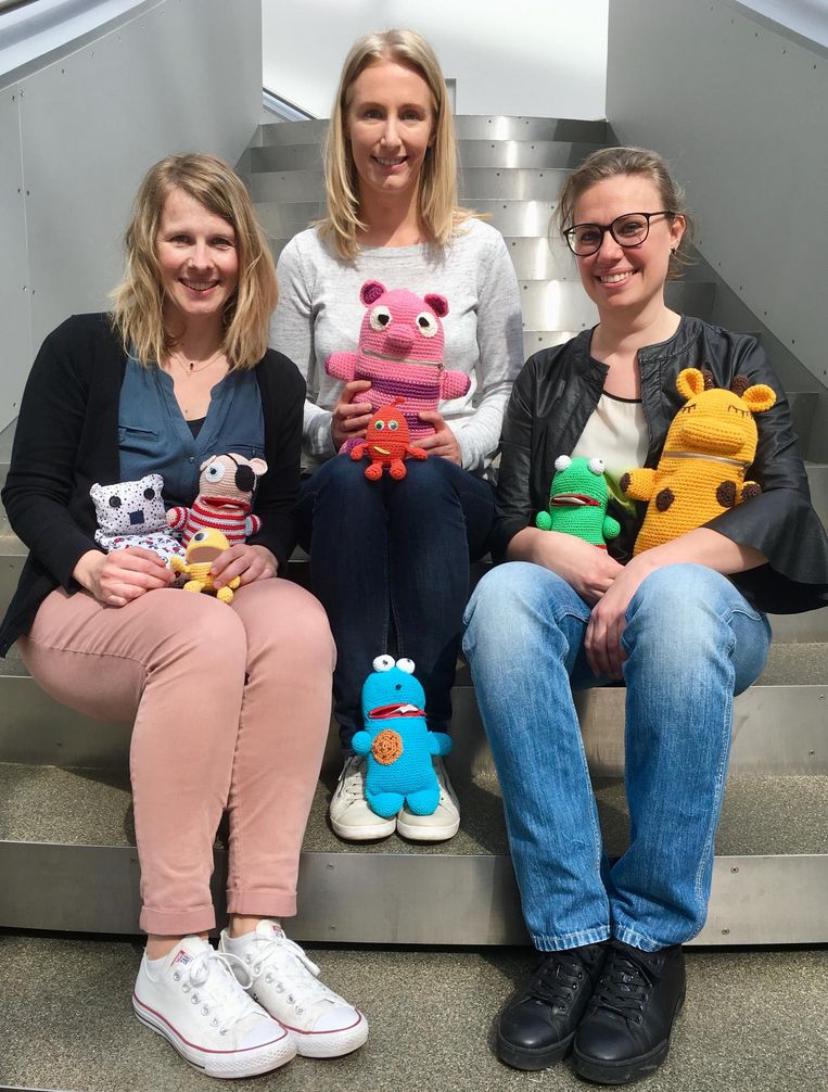 Kristien Goris, Helga Van Laerhoven en Inge De Clippeleir.