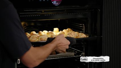 77. Chouquettes à la crème vanille