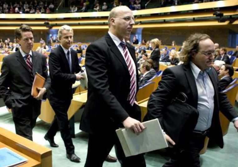 Weglopen Uit De Kamer Levert Wilders Winst Op Het Parool