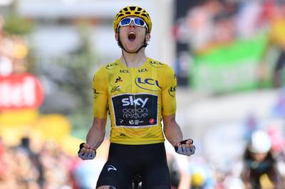 De mooiste foto's van de heroïsche rit op Alpe d'Huez