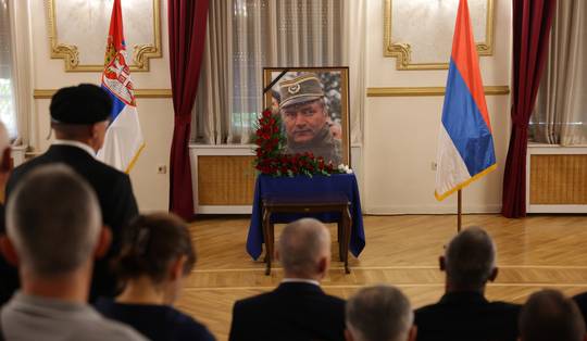 Honderden bij herdenkingsdienst van militaire leider Maldić in Belgrado