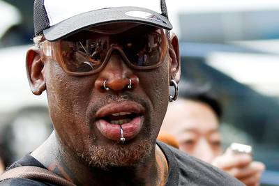 Dennis Rodman toch naar Singapore om zijn twee vrienden te helpen bij 'historische top'