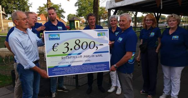 Cadeautje voor Wamelse Kinderboerderij