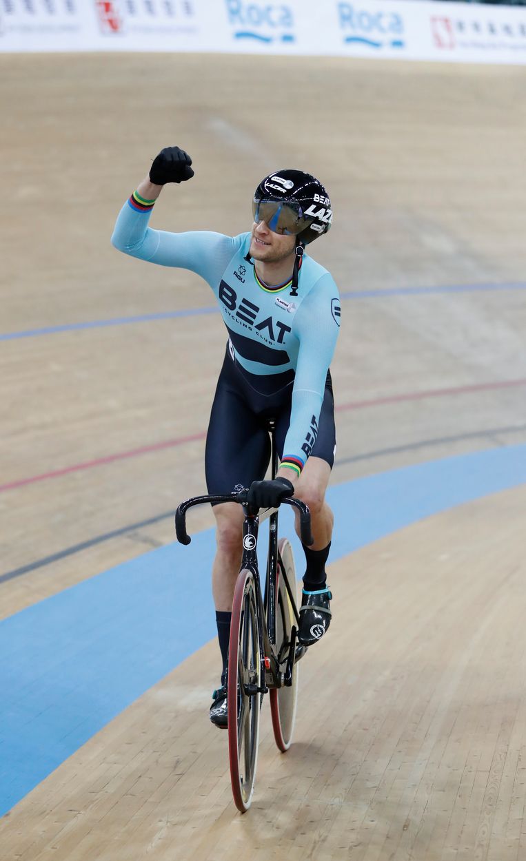 Succes Op Keirin Na Dertien Jaar Laat Baanwielrenner Theo Bos Alweer Van Nieuw Succes Dromen De Volkskrant