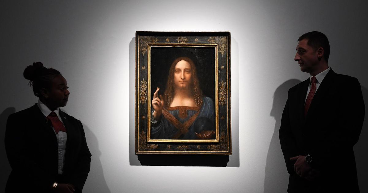 Da Vinci's Salvator Mundi het duurste schilderij ter wereld komt in het Louvre Abu Dhabi te