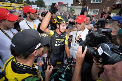 Groenewegen: Beetje sturen, beetje vechten