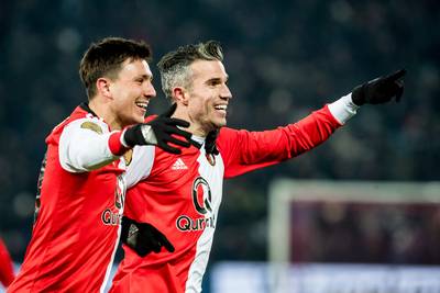 Zo verdeelde Robin van Persie zijn 300 treffers