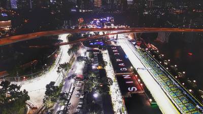 Formule 1 kijken op 163 meter hoogte, in Singapore kan het