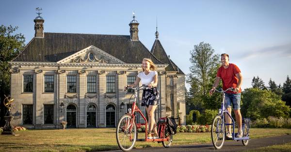 'Moonwalkend' door Noordoost-Twente op de loopfiets