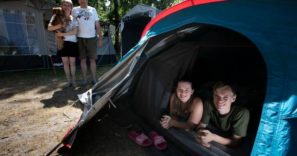 Hitte is zelfs voor raskampeerders een uitdaging - Eindhovens Dagblad