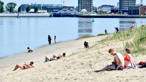 REPORTAGE. Op het strand van Sint-Anneke: “We waren al dikkenekken en nu hebben we het weer gedaan”