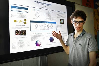 Ook Nederlandse Akademie lyrisch over profielwerkstuk van leerling Dominicus College