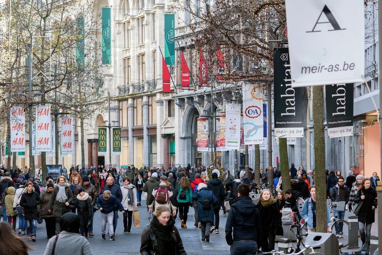 De Meir is dé duurste winkelstraat | Antwerpen | Regio | HLN
