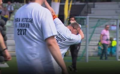 G-voetballer Hedwig, de Messi van Zevenaar, is hit op Facebook