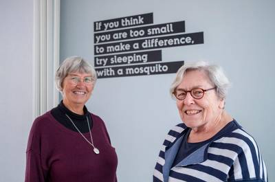 Quakers zoeken belangstellenden in links Wageningen