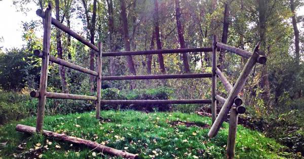 Vernielingen in speelbos Dussen