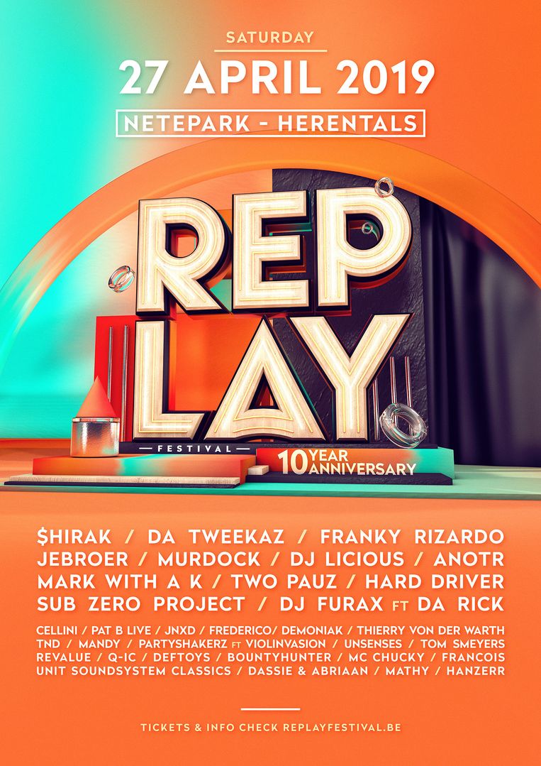 Replay Festival in Herentals stelt affiche voor Herentals Regio HLN