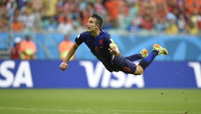 Kopbal Van Persie Mooiste Sportmoment Nederlands Voetbal Ad Nl