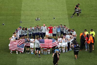 Amerikanen als helden onthaald in thuisland, maar hoe lang duurt de heerschappij?