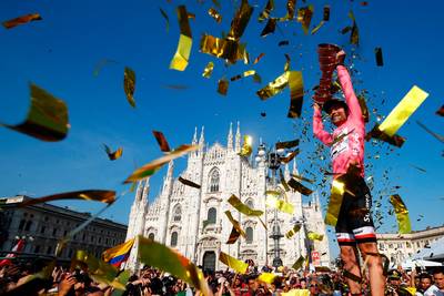 'Giro d'Italia start in 2018 in Israël'
