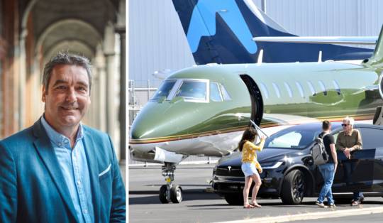Aantal privéjetvluchten neemt sterk toe: ‘Private jets worden geregeld ingezet voor vakantievluchten’