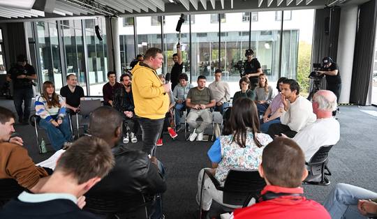 Matteo Simoni leek oprecht verbaasd dat er achter autisme zowaar een messcherpe geest kon schuilgaan