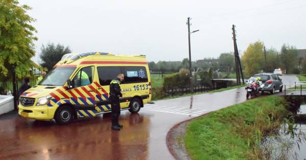 Fietsster gewond bij ongeval op Bovenberg bij Franse Kade in Bergambacht.