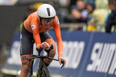 Van Vleuten: Zelden zo'n slecht gevoel gehad in tijdrit