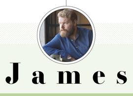 James: “Schrijvers houden van taal. Het is hun touwladder uit de bodemloze put”