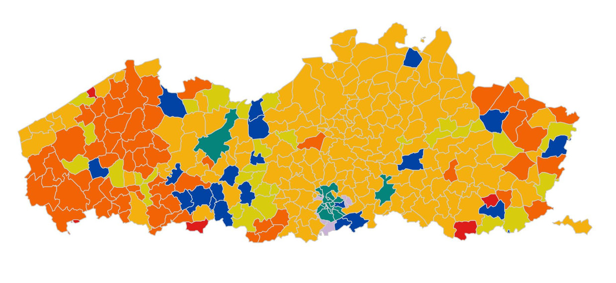 Zo stemde uw provincie uitslagen van de verkiezingen in kaart De