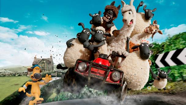Shaun le mouton : les lamas du fermier