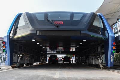 Chinese superbus blijkt oplichterstruc