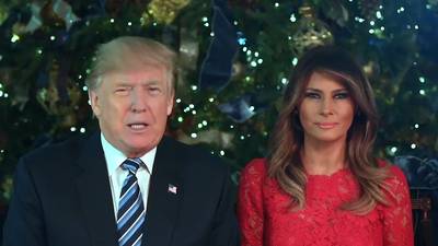 Dit is de kersttoespraak van Donald en Melania Trump