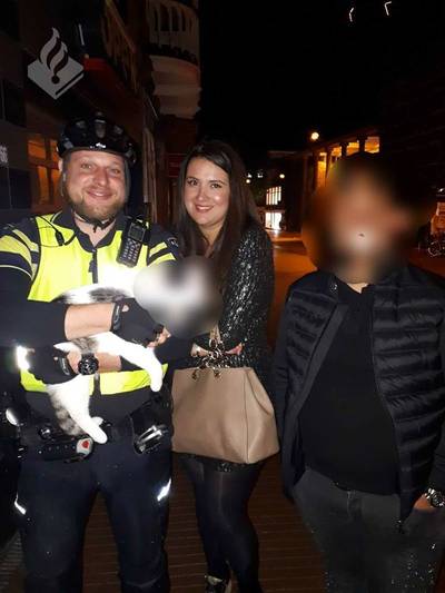 Bezorgde Danijela bracht op hoofd gevallen kat Kees terug naar baasje