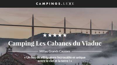 Un camping de luxe suspendu au viaduc de Millau: l’improbable canular