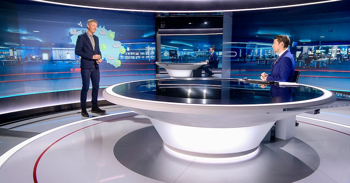 De studio van VTM NIEUWS is genomineerd voor een PromaxBDA ...