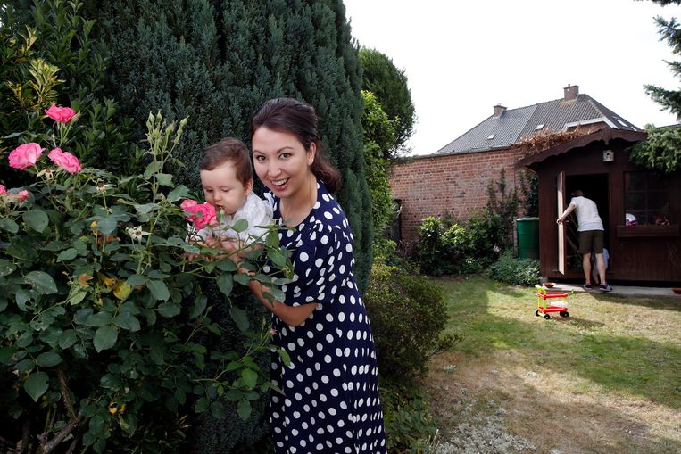 Met zoontje Théodore: “In het begin dacht Victor: hoe langer ik mijn broertje negeer, hoe sneller hij zal verdwijnen.”