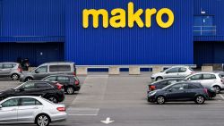 Staking in vier vestigingen van Makro