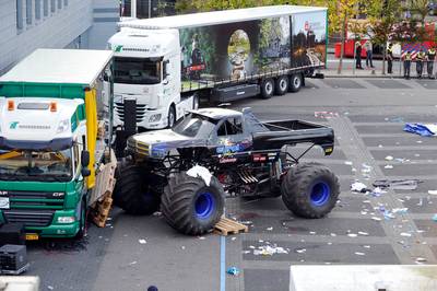 Justitie onder vuur om video monstertruckdrama
