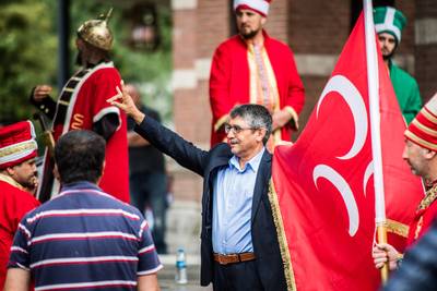 Weer Grijze Wolvengebaar in Arnhem