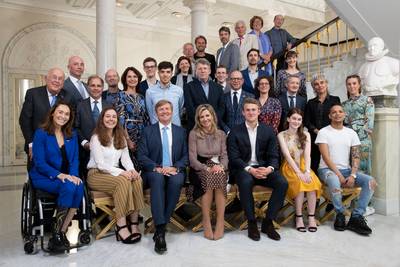 Koninklijke lunch voor Ajax-verdediger Matthijs de Ligt en rapper Ronnie Flex