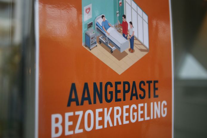 Patiënten kunnen nog wel degelijk bezoek ontvangen, weliswaar met aangepaste uren en dagen.