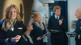 Eindelijk! Copiloot Axelle vliegt voor het eerst met papa én mama