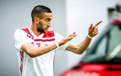 Ziyech speelt op WK met Ziyach op de rug