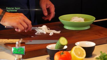 10. Calamar façon tagliatelles
